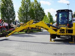 New Holland B 115 C backhoe loader / 1000 MTH !