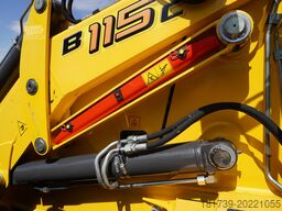 New Holland B 115 C backhoe loader / 1000 MTH !