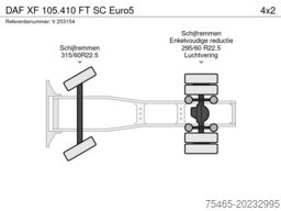 DAF XF 105.410 FT SC Euro5