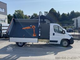 FIAT Ducato Dreiseitenkipper Säulendrehkran