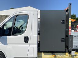 FIAT Ducato Dreiseitenkipper Säulendrehkran