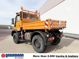 Unimog U 400 4x4, Kipper, Kommunalhydraulik, Zapfwelle