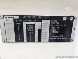 Scania S500 Mega Standklima Big Navi Digit display