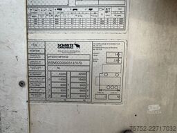 Schmitz Cargobull N/A Carrier Vector 1550 D+E 250H 265B APK/TUV 0...