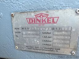 Mercedes-Benz Actros 1843 + Dinkel DTSAV 28000KG Dieplader