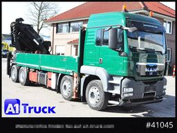 MAN TGS 32,480, 8x4, MKG HLK 591 Seilwinde, Funk,