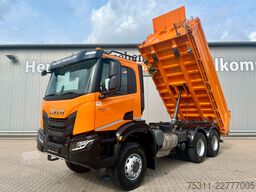 IVECO AD 260 T 410 Blatt/Blatt 6x6 MEILLER-3-S-Kipper