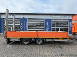 MERCEDES-BENZ Actros 4x2 Pritsche Plane Laderampe + Anhänger