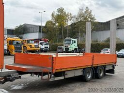 MERCEDES-BENZ Actros 4x2 Pritsche Plane Laderampe + Anhänger