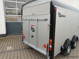 Cheval Liberté Debon C 800 440x206x206cm aerodynamischer Alukoffer Rampe Seitentür Pullman