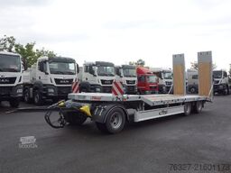 Fliegl 3achs Tieflader Anhänger DTS-S 300 mit Kröpfun7