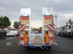 Fliegl 3achs Tieflader Anhänger DTS-S 300 mit Kröpfun7