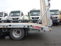 Fliegl 3achs Tieflader Anhänger DTS-S 300 mit Kröpfun7