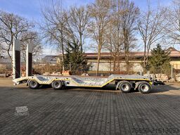 Möslein T 4 VB H1 R  neuer 4 Achs Tieflader + Radmulden
