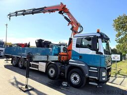 MAN TGS 35.420 8x4 + CRANE ATLAS 332 (4x) - RADIO -...