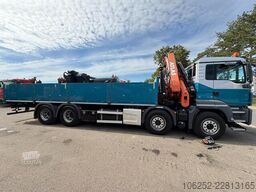 MAN TGS 35.420 8x4 + CRANE ATLAS 332 (4x) - RADIO -...