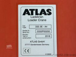 MAN TGS 35.420 8x4 + CRANE ATLAS 332 (4x) - RADIO -...