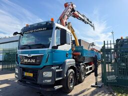 MAN TGS 35.420 8x4 (8m!) PRITSCHE + KRAN ATLAS 332 ...