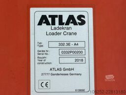 MAN TGS 35.420 8x4 (8m!) PRITSCHE + KRAN ATLAS 332 ...