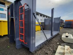 Decker Containerbau Schalungsplattform, Abrollcontainer