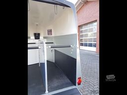 Humbaur Pferdeanhänger Equitos Alu Plus Black 2400 2,4t...