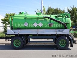  Kutschke TAH 10,0/15 Saug-u.Druck 10m³, Edelst.