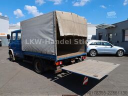 MERCEDES-BENZ 814D Vario Pritsche + Plane, LBW, 7 Sitze, PMK2