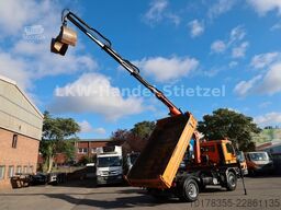 MAN TGM 18.340 4x2 BB Kipper + Kran, inkl. Greifer