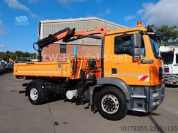 MAN TGM 18.340 4x2 BB Kipper + Kran, inkl. Greifer