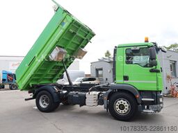 MAN TGM 18.290 4x2 BB Meiller 3-Seiten-Kipper, Klima