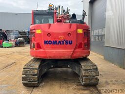 Komatsu PC138US - Tripple boom + blade
