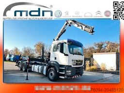 MAN TGS 26.400 6x2 Abrollkipper KRAN FUNK lift/lenk