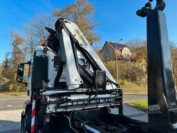 MAN TGS 26.400 6x2 Abrollkipper KRAN FUNK lift/lenk