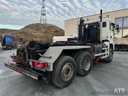 MAN TGS 28.480 6x4 – Hook lift truck with snow plow se