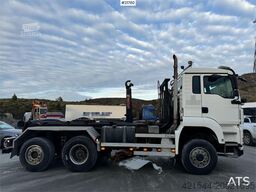 MAN TGS 28.480 6x4 – Hook lift truck with snow plow se