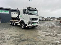 Volvo fh16 8x4 pusher hook truck w/ 24T multilift Hook