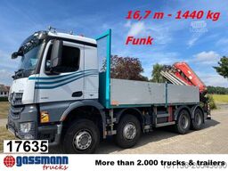 Mercedes-Benz Arocs 4151 K 8x4, Fassi Heckkran F 365 RA. 2.26 E