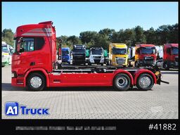 SCANIA R500, Abrollkipper, Multilift, Lift-Lenkachse,