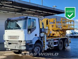 Iveco Trakker 350 Trakker 6X4 AMV ARBPL 10.5M Hubarbe...