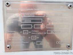 Kässbohrer Kippsilo SSK 60 60m³ Hydraulik Vakuumschaden