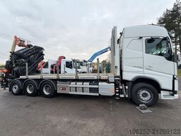 Volvo FH 420 8x4 TRIDEM PRITSCHE + 31m! KRAN HIAB 858...