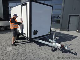 trailershop GFK Koffer 305x159x180cm Seitentür 100km