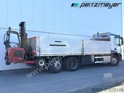 Mercedes-Benz Antos 2543 LL Pritsche incl. Moffett Mitnahmestapler