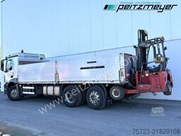 Mercedes-Benz Antos 2543 LL Pritsche incl. Moffett Mitnahmestapler