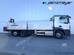 Mercedes-Benz Antos 2543 LL Pritsche incl. Moffett Mitnahmestapler