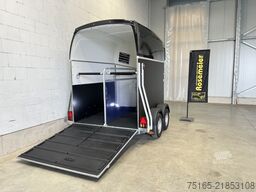 Böckmann Duo Esprit silv+bl SK TrS 100 Pferdeanhänger