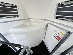 Böckmann Duo Esprit silv+bl SK TrS 100 Pferdeanhänger