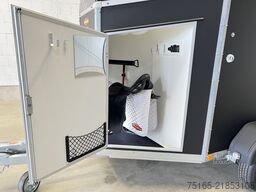 Böckmann Duo Esprit silv+bl SK TrS 100 Pferdeanhänger