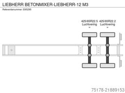 LIEBHERR BETONMIXER-LIEBHERR-12 M3