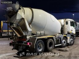 MAN TGS 32.420 TGS 8X4 9m3 mixer Steelsuspension Au...